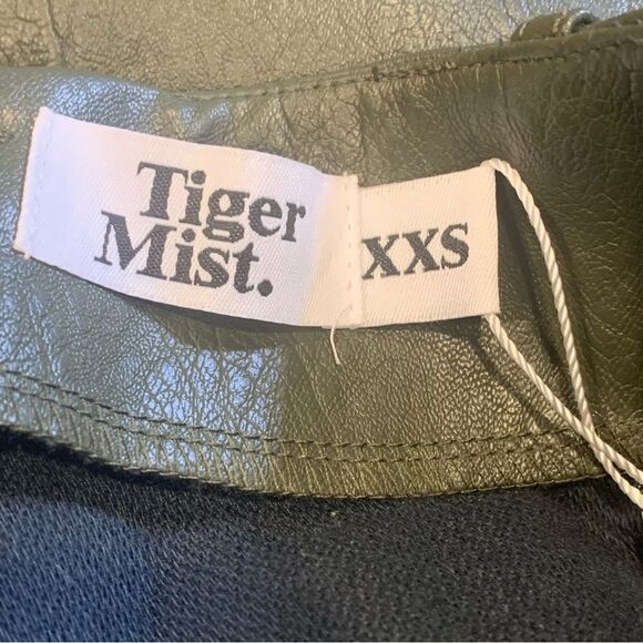 Tiger Mist Low Rise Teddie Pant Olive Size XXS - Picture 7 of 13